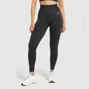 Gymshark Women's Black Vital Seamless Leggings | Size L